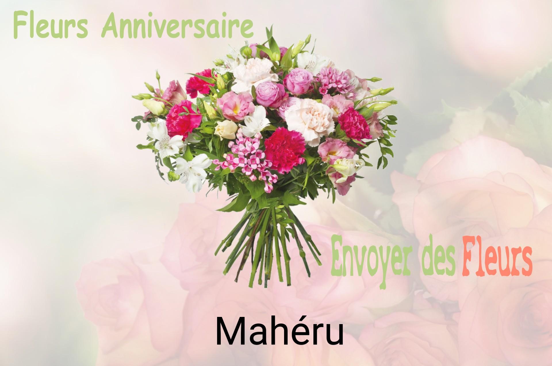 Bouquet de fleurs d’anniversaire livré à Mahéru